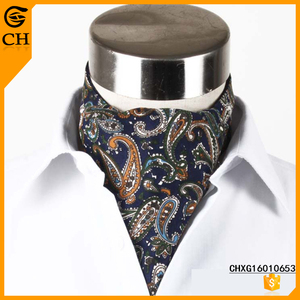Corbata personalizada Chunhe de poliéster con estampado de Paisley - Product Image 2