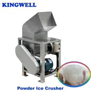 Kingwell nieve hielo máquina afeitadora para romper bloques de hielo