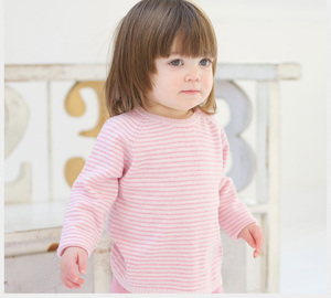 IMF Cashmere-<span class=keywords><strong>ropa</strong></span> para bebés, cárdigan de punto a rayas para recién nacidos - Product Image 6