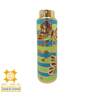 Well Lord Inc. New Series High Quality Luxury 20ml Rotating Metal Aluminum <b>Perfume</b> Pump Sprayer Gold/Black Screen Printed for - Product Image 6