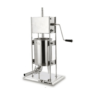 In Acciaio Inox salsiccia di riempimento Multi-Funzione Manuale salsiccia stuffer 10L per alberghi - Product Image 3