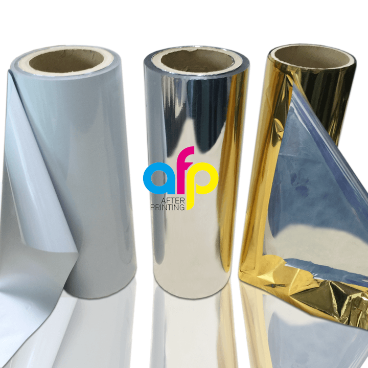 Gold & Silver Metallic/Metalized Thermal Laminating Film