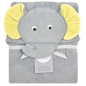 Gris elephant bambou à capuchon <span class=keywords><strong>bébé</strong></span> serviette <span class=keywords><strong>de</strong></span> <span class=keywords><strong>bain</strong></span> en gros <span class=keywords><strong>pas</strong></span> <span class=keywords><strong>cher</strong></span> animal <span class=keywords><strong>de</strong></span> bande dessinée <span class=keywords><strong>bébé</strong></span> peignoir - Product Image 5