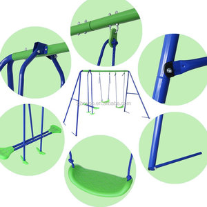 Suspendus Bébé Jouer Structures Avec Sièges Balançoire Jardin balancelle de jardin 3 places