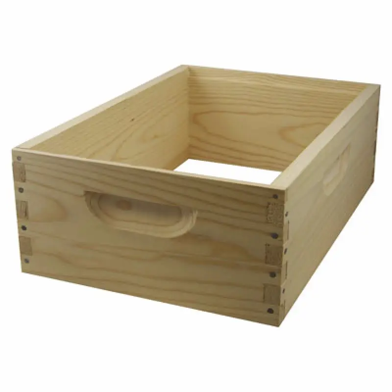 Bee hive accessories manufacturer directly supplies beehive brood box and super box for re-sellers