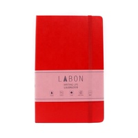 LABON — couverture rigide pour ordinateur portable, A4, A5, A6, avec impression de grille et bande élastique, échantillon gratuit