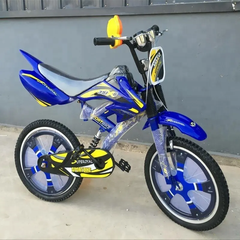 Kids Motor Bike Cruiser Bicycle Plastic Fashion Steel Aluminum Alloy Street BMX Real Suspension Frame Outer /inner Decals CN;HEB