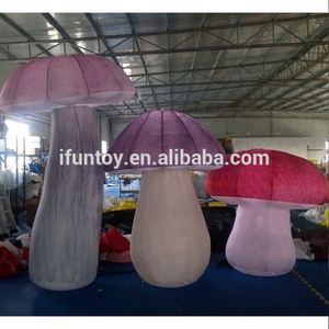 Decoración de setas hinchables para exteriores, precio barato, con iluminación LED para fiesta/evento - Product Image 5