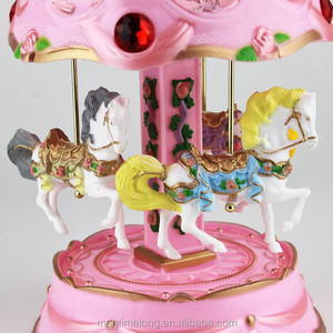 Boîte à musique <span class=keywords><strong>de</strong></span> carrousel pour enfants, cadeau <span class=keywords><strong>de</strong></span> mariage, <span class=keywords><strong>jouet</strong></span> - Product Image 2
