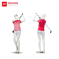 À la mode Droite Gonflable de Sport De Golf Mannequin Femme