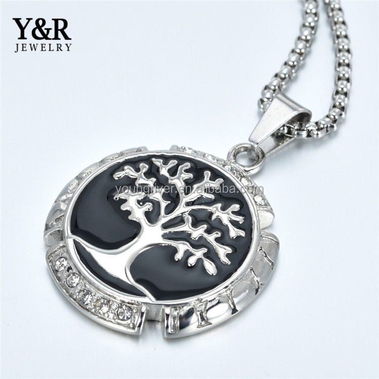 Arbre Conception En Gros De Mode Bijoux Pendentif Significative