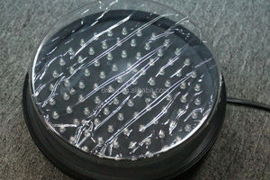 200 300mm Wired LED Barricade Lampeggiante di Avvertimento Semaforo lucignolo per Segnaletica Stradale Rimorchio - Product Image 2