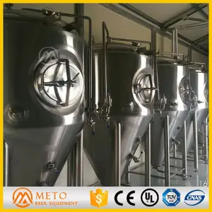 Industriale conico 1000L birra processo di costruzione di fermeting birra fermentazione serbatoio