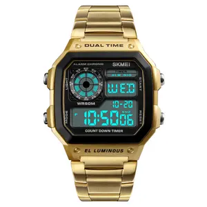 Skmei-relojes deportivos promocionales para hombre, reloj digital de doble horario, 1335