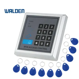 Stand alone sicherheit RFID proximity-kartenleser eintrag türschloss mit tastatur für tür access control systeme