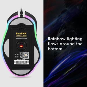 EasySMX T47 led dây optical Gaming Mouse đối với <span class=keywords><strong>pc</strong></span> - Product Image 4