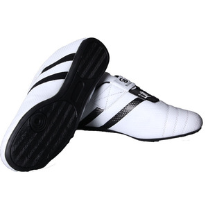 <span class=keywords><strong>Chaussures</strong></span> de Taekwondo en simili cuir blanc, noir, semelle en caoutchouc, livraison gratuite pour échantillons, nouveau - Product Image 3