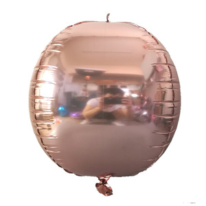 Nguồn Rose Gold 22 "4D Là Vòng Nhôm Phim Bóng Đám Cưới Phòng Trang Trí Sinh Nhật Đảng Bóng - Product Image 3