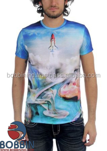 เสื้อยืดสำหรับผู้ชายเสื้อยืดผ้าโพลีเอสเตอร์พิมพ์โลโก้ตามสั่ง - Product Image 5