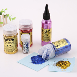 DIY GLITTER. COLORFUL GLITTER