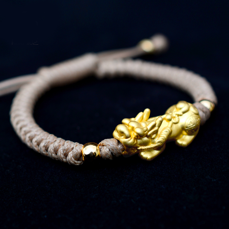 Beige handrope
