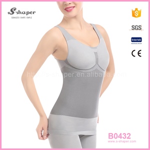 บอดี้สูทไม้ไผ่ทัวร์มาลีนระบายอากาศสำหรับผู้หญิงขนาดพลัสไซส์พร้อมฟังก์ชันการสร้างรูปร่างขายส่ง - Product Image 5