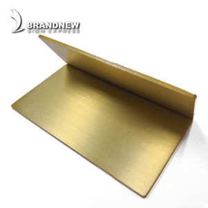 Brandnewsign piastra metallica molto popolare all'ingrosso in ottone 3d piccolo cartello in metallo per il numero di ordinazione - Product Image 6