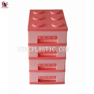 4 tier cabinet plastic multi drawer