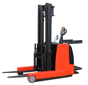 Venta caliente 1000kg (2200lbs) Apilador de alcance eléctrico con certificación CE Carretillas elevadoras eléctricas - Product Image 1