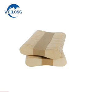 Desechables individualmente artes y manualidades para vuelos de madera cucharas de helado de. - Product Image 1