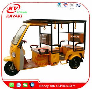 KAVAKI Fabricant vente 900W20A cargo électrique triclecycle Nouvelle Inde Auto Rickshaw Tuk Tuk Bajaj Trois Roues Prix - Product Image 4