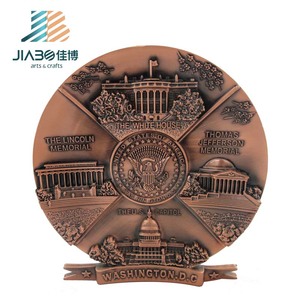 แผ่นโลหะของที่ระลึกของที่ระลึกวัสดุทองเหลืองชุบสังกะสีอัลลอยแผ่นโลหะ - Product Image 5