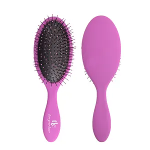 hair brush with spray pump