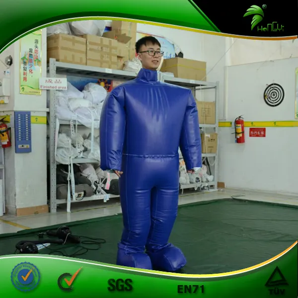 Vive Gonflable Costume De Sport pour La Promotion Gonflable Vêtements Publicitaires