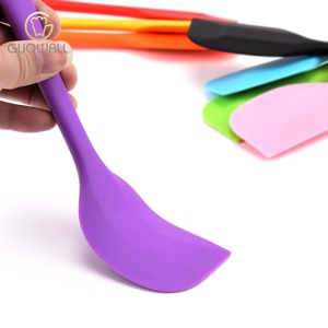 Large Size Scraper /Colorful <strong>Baking</strong> 28CM <strong>Fashion</strong> Color <strong>Baking</strong> Tools Non-Stick Butter <strong>Silicone</strong> <strong>Spatula</strong>