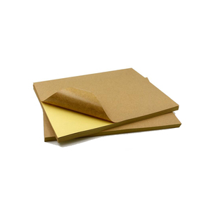 <span class=keywords><strong>Pegatina</strong></span> adhesiva mate de papel Kraft A3/A4 personalizada de alta calidad para etiquetas de embalaje impresas a pedido - Product Image 1