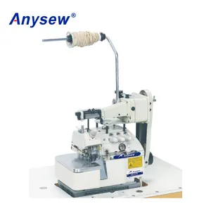 AS737F-504M2-04TR จักรเย็บผ้า Overlock ราคาเครื่องที่ใช้สำหรับหมวกอาบน้ำขอบ