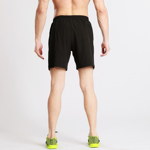 Custom Logo Wholesale Breathable Casual <strong>Drawstring</strong> Woven Plain Blank Cotton Men Gym Sport Running Fitness Shorts - Product Image 5