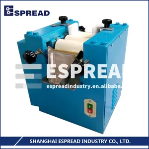 Profesyonel üretici ESPREAD ESSGT serisi seramik kaplı Lab üç rulo taşlama makinesi