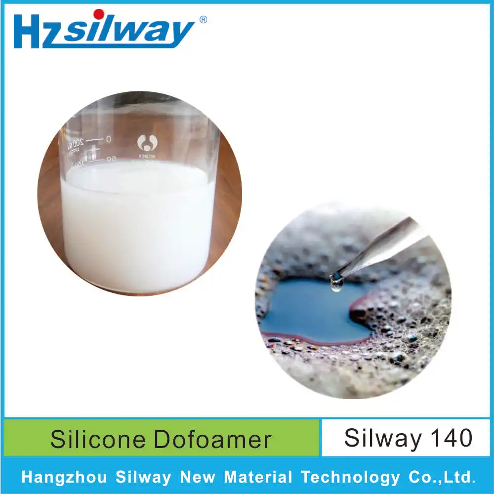 Silway 140 Silicone Antiespumante Antiespumante Agricultral Adjuvante para um desempenho excelente