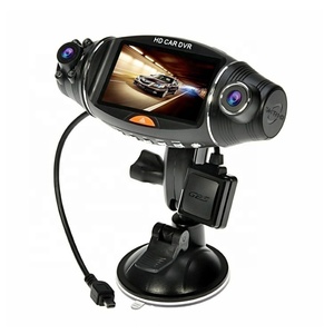 Ống kính kép dash cam xe máy ảnh ghi âm rộng góc ống kính xoay 270 độ hộp đen DVR ghi GPS tracker - Product Image 2