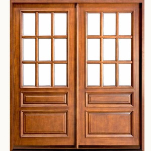 Porta interna di lusso <span class=keywords><strong>in</strong></span> stile Francese porta di <span class=keywords><strong>legno</strong></span> e telaio della finestra di disegno - Product Image 2