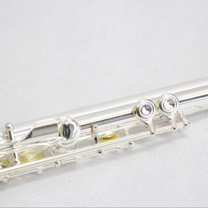 Trung Quốc OEM Woodwind Phổ Biến Mới Nhất Cấp Độ Nghiên Cứu E Cơ Chế Phím Pháp Bù Đắp C Key Flauta <span class=keywords><strong>16</strong></span> Lỗ Flarto Mạ Bạc Sáo - Product Image 2