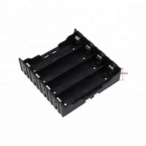 3.7V 18650 Battery Holder Case Plastic Battery Cover Storage Box with Pin