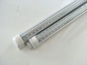 Tabung Led T8 1500mm lensa transparan tabung Jepang bentuk v 36w45W lampu tabung Led Driver bawaan