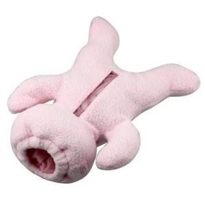 Cute Bunny Infants 'Biberón Cubierta Material polar con relleno de algodón PP Juguete de conejo de <span class=keywords><strong>peluche</strong></span> y portabotellas para mantener el calor - Product Image 3