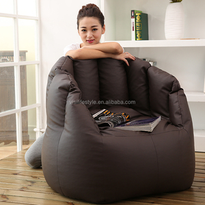 Sac de haricots et citrouille en cuir PU, fauteuil inclinable robuste pour l'extérieur, décoration pour la maison, pouces - Product Image 3