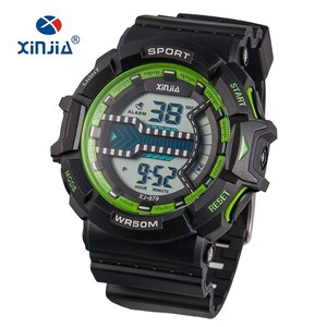 <span class=keywords><strong>Orologi</strong></span> da <span class=keywords><strong>Uomo</strong></span> XINJIA, Nuovo Design, Orologio Digitale LED Impermeabile, Tutto Nero, Orologio Sportivo da <span class=keywords><strong>Uomo</strong></span>, Relogio Masculino - Product Image 2