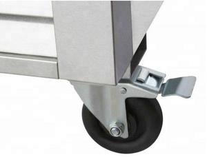 Thép Không Gỉ Lạnh Salad Bar Counter <span class=keywords><strong>Prep</strong></span> Bảng Làm Lạnh Thịt Pizza Tủ Lạnh - Product Image 3