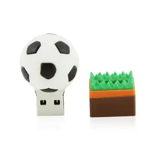 Model sepak bola 2.0 USB Flash Drive 512MB, Stik usb Pendrive 1GB 2GB